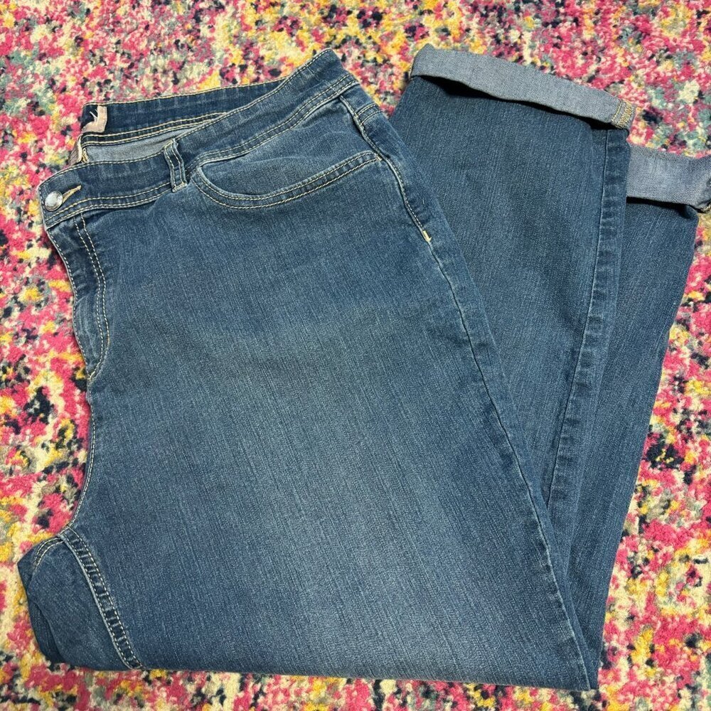 0824-48 Chico's Cropped Jeans
